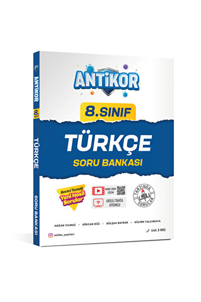 Antikor 8.sınıf Türkçe Soru Bankası
