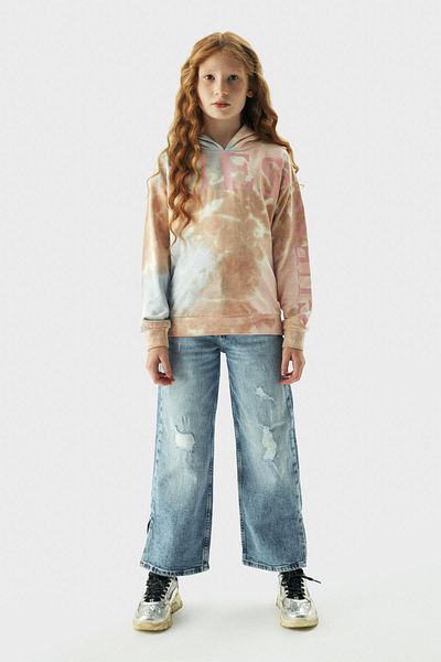 Guess Bg Store Πολύχρωμο Φούτερ για κορίτσια 23pfwgjyq01