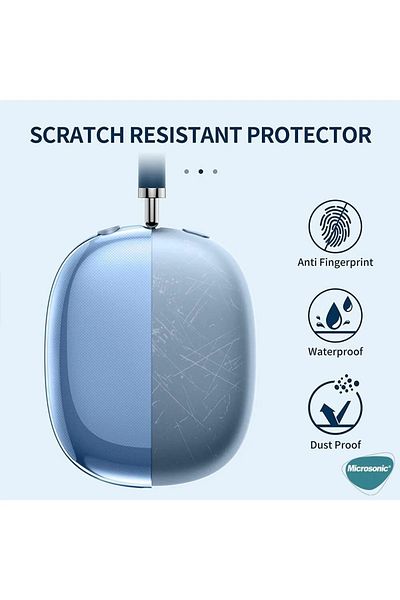 Coverzone Protective Silicone Protection Case Compatible with Airpods Max