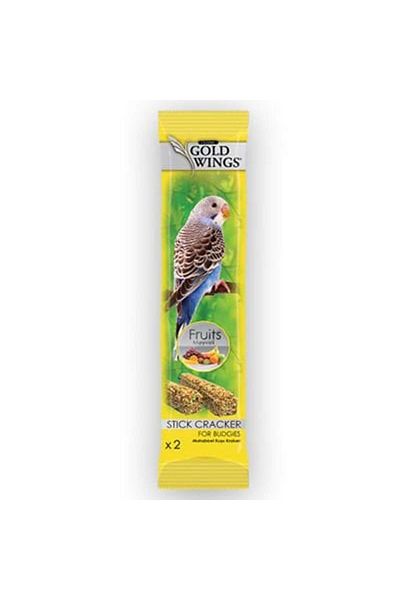 Gold Wings Classic Gold Wings Fruit Budgie Cracker 2 Pack