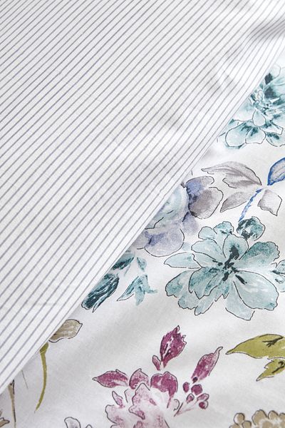 Karaca Home Set cuvertură de pilota dublă din bumbac floral liliac
