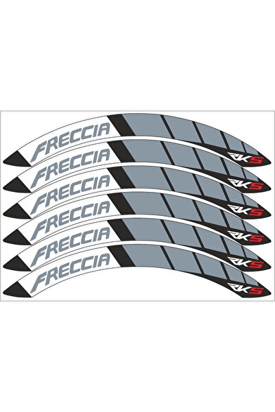 PROMOT RKS FRECCİA 150 JANT KAPLAMA JANT ŞERİDİ FRECCİA GRİ RENK STİCKER