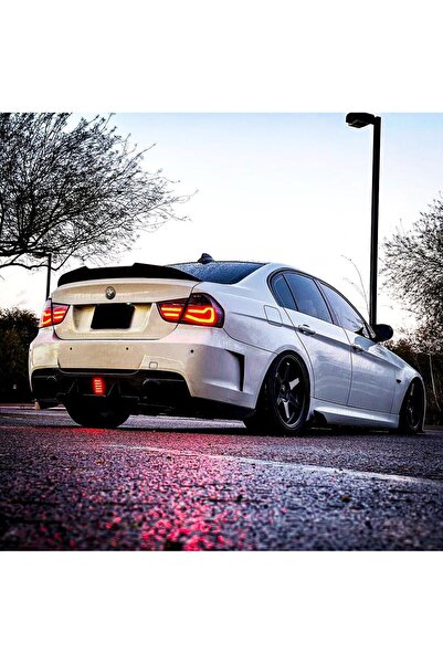 Genel Markalar BMW 3 Serisi E90 Psm Spoiler A+ Kalite, Parlak Siyah