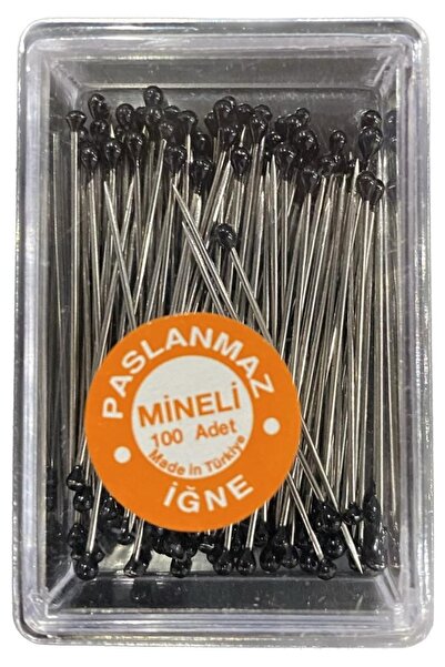 Simline Toplu İğne Siyah Başlı Paslanmaz (Yüksek Kalite 1.Sınıf Ürün)