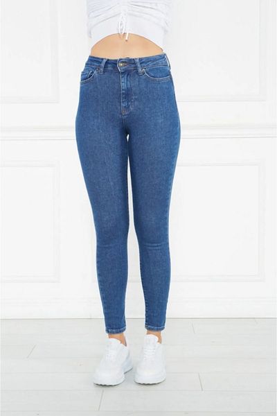 SANTA BELLA Blugi de damă, blugi, cu talie înaltă, skinny, super skinny