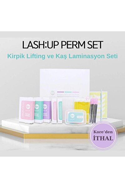 HD Lash:up Perm Set Kirpik Lifting Ve Kaş Laminasyon Seti
