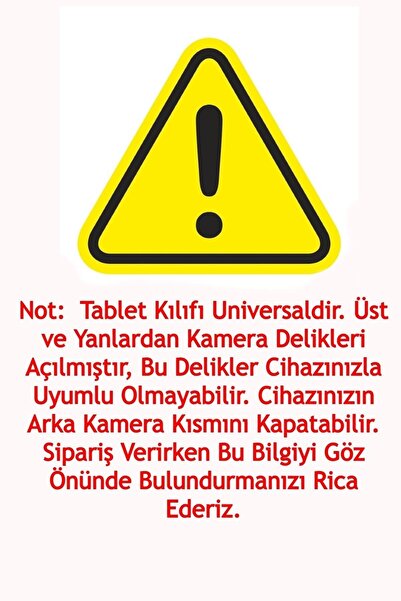 Huawei Matepad T10 10.1 Universal Dönerli Standlı Kılıf + Tablet Kalemi