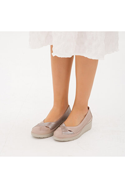 KEMAL TANCA Tamer Tanca Women's Genuine Leather Comfort Shoes 824 1051 Byn Ayk Y22