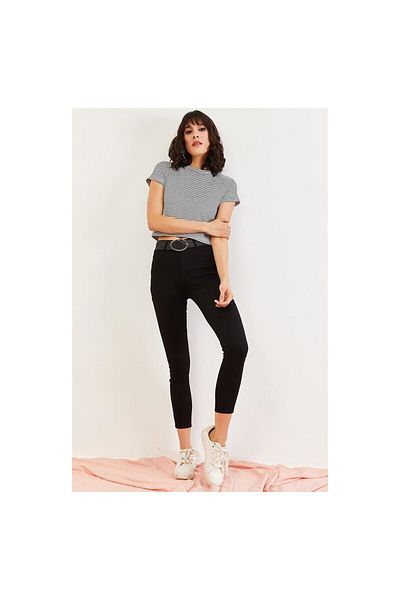 ButikDina Non-Fading Black Super Skinny Jeans (Tight Leg)