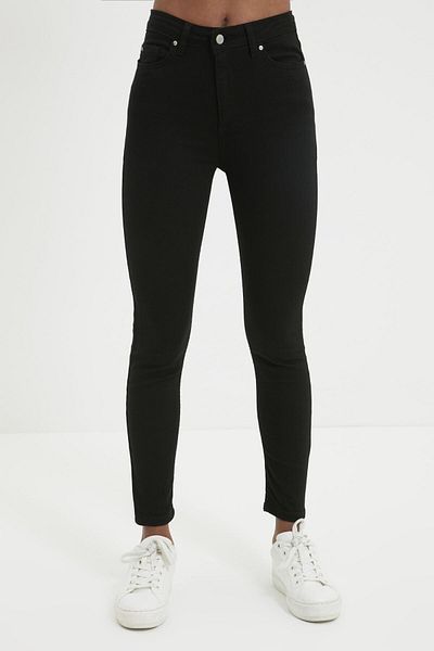 ButikDina Fadeless Denim Trousers Slim-Looking Lycra Skinny Jean (Fixer)