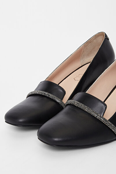 Tamer Tanca Kadın Hakiki Deri Topuklu Ayakkabı 923 788 Bn Ayk Sk23/24