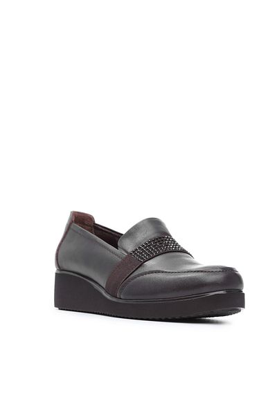 Tamer Tanca Pantofi confortabili pentru femei Tamer Tanca din piele naturală 824 1094 Byn Ayk Sk21-22