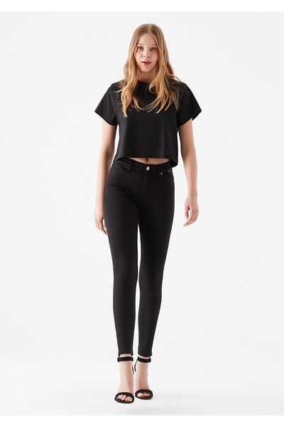 ButikDina Fadeless Denim Trousers Skinny Jean (Too Tight)