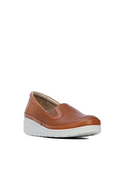 Tamer Tanca Tamer Tanca Kadın Hakiki Deri Comfort Ayakkabı 824 1201 Byn Ayk Y21