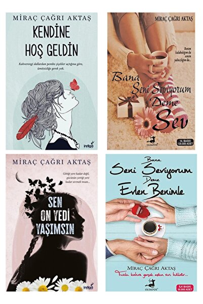 İndigo Kitap Miraç Çağrı AKTAŞ 4 Kitap Bir Arada