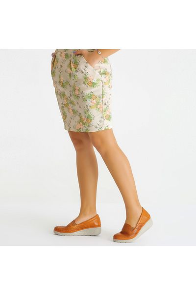 Tamer Tanca Pantofi confortabili de damă Tamer Tanca din piele naturală 824 1201 Byn Ayk Y21