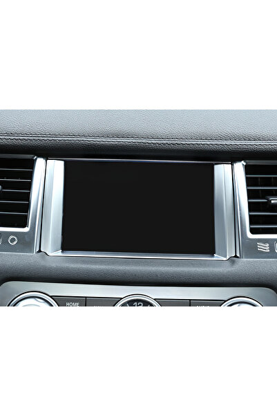 Rocas RANGE ROVER SPORT EKRAN ÇERÇEVE KAPLAMASI GRİ uyumlu