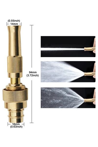 CMT Carbon Cat® Gold - Adjustable Pressure Hose Head