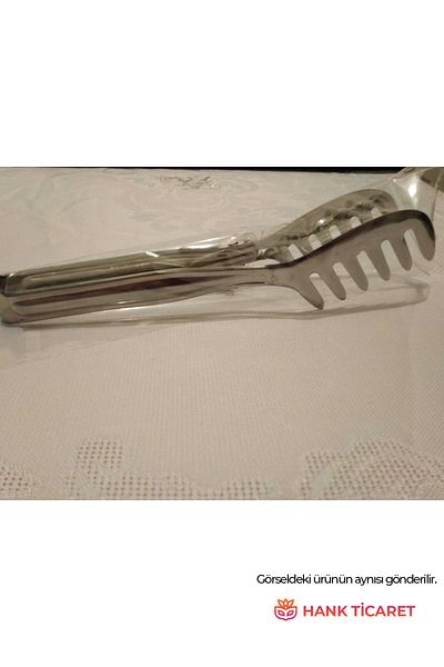 HANK TİCARET Tongs Metal Pasta Food Tongs
