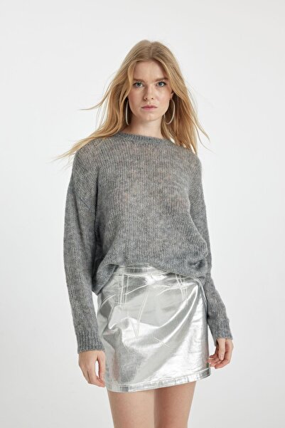 DeFacto Coool Regular Fit Crew Neck Sweater B2596ax23au