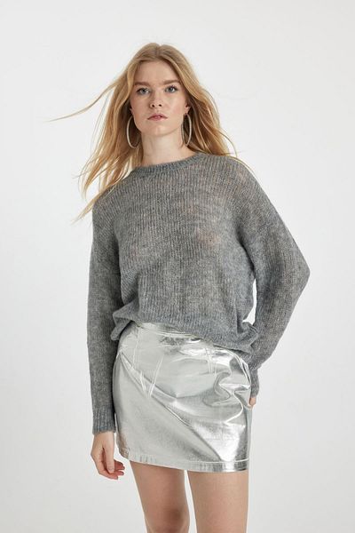 DeFacto Coool Regular Fit Crew Neck Sweater B2596ax23au