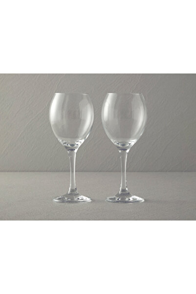 English Home Essence Cam 2'li Kadeh 455 Ml Şeffaf