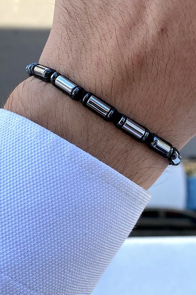 TAKIPORT Luxury Men's Steel Bracelet
