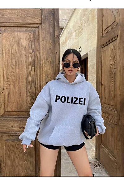 Garalio POLIZEI СВІТШОТ З КАПЮШОНОМ