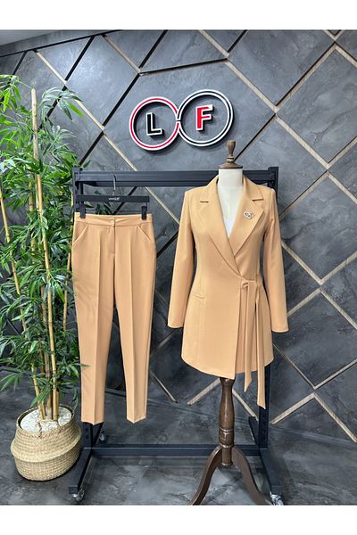nodilife Tie-Up Suit Tan