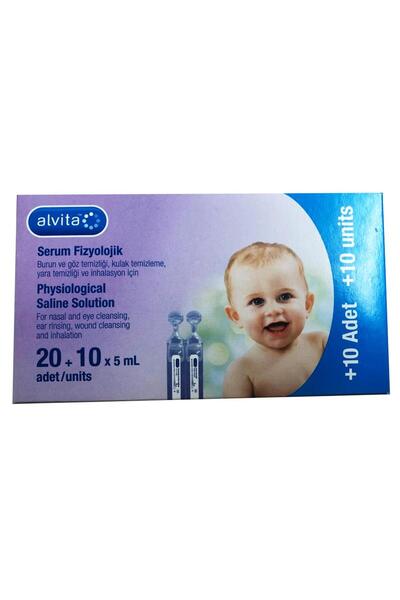 Alvita Serum Fizyolojik 20 Adet x 5ml