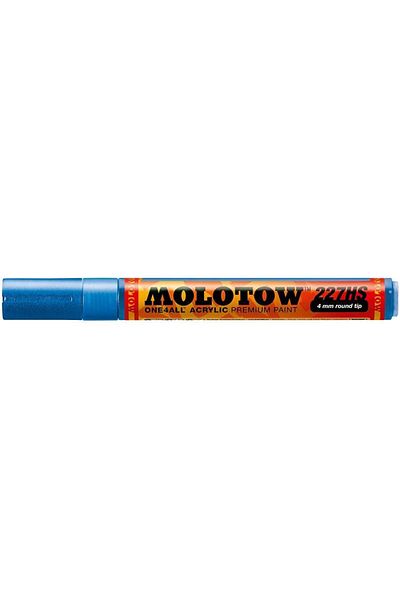 Molotow 227hs One4all Acrylic Marker Pen 4 Mm Metalic Blue 224