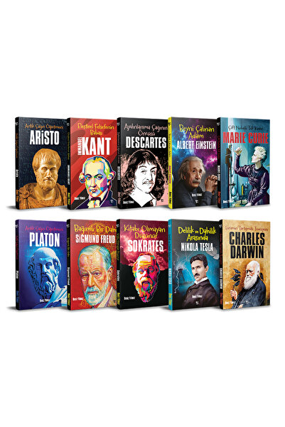 Halk Kitabevi Felsefe ve Bilimin Öncüleri 10 Kitap Seti