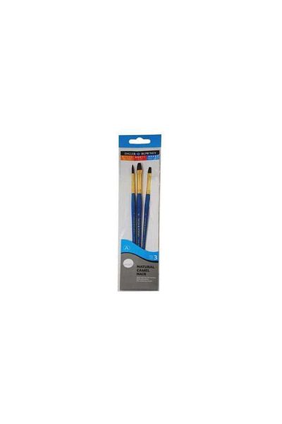 Daler Rowney Σετ βουρτσών Simply Natural Hair Camel Hair 3 τεμαχίων