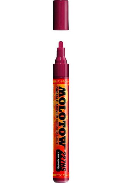 Molotow 227hs One4all Acrylic Marker Pen 4 Mm Burgundy 086