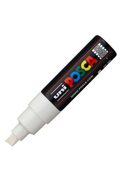 Uni Posca Painting Marker 8.0 Mm PC-8k White