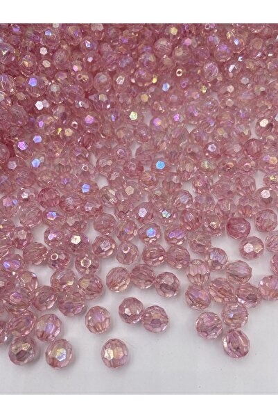 Hedef Bijuteri 14mm Janjanlı Pembe Renk Petek Model Akrilik Boncuk, Takı Yapı...