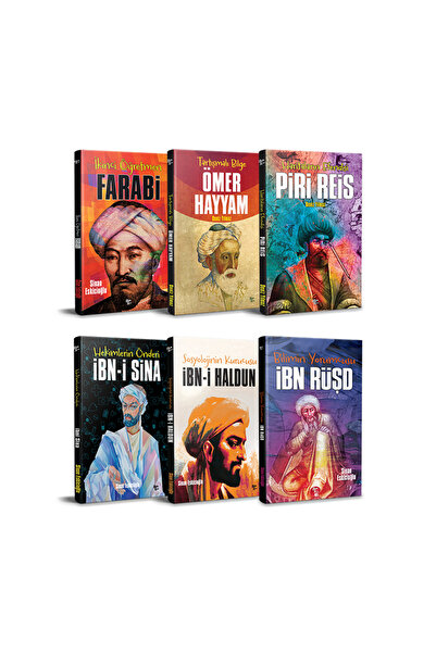 Halk Kitabevi Müslüman Bilim Adamları 6 Kitap Seti