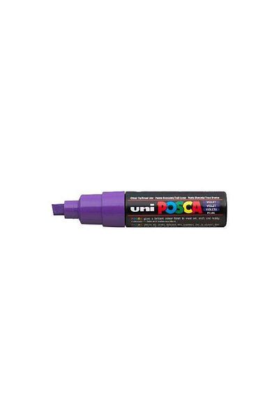 Uni Posca Coloring Marker 8.0 Mm Pc-8k Purple
