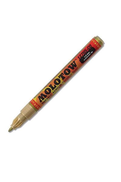 Molotow 127hs-co One4all Acrylic Marker Pen 1.5 Mm Metallic Gold 228