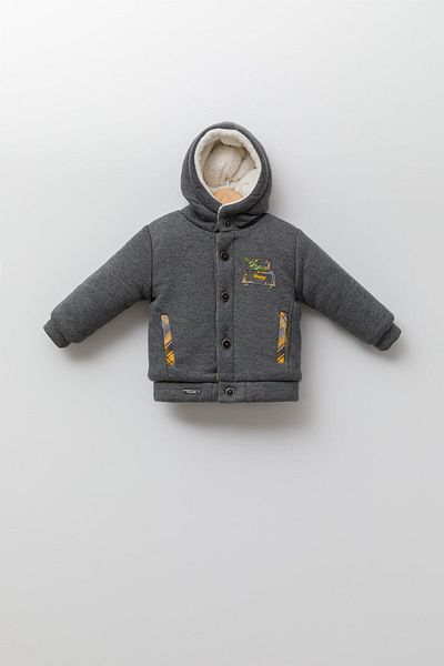 Babyhola Palton din lână căptușit Velsoft pentru fete și băieți 13407