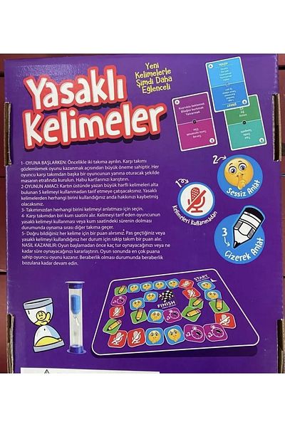 Apiko Shop Wit Party Game - Fun Taboo Board Game