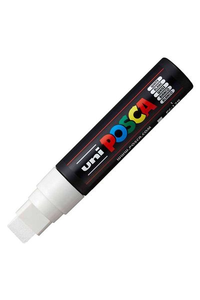 Uni White Posca Painting Marker - 15 Mm, Pc-17K