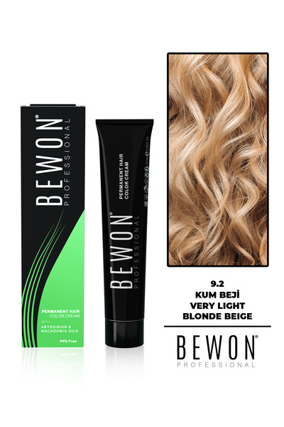 BEWON Saç Boyası - Kum Beji 9.2