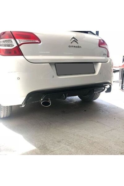 NamTuning Citroen C4 Difüzör Arka Tampon Eki Sol Çift Çıkış 2010-2018 arası