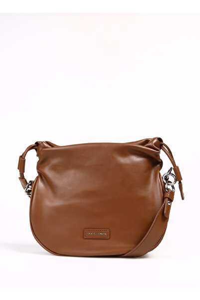 David Jones Kahve Kadın 24x22x9 Çapraz Çanta 6836-1