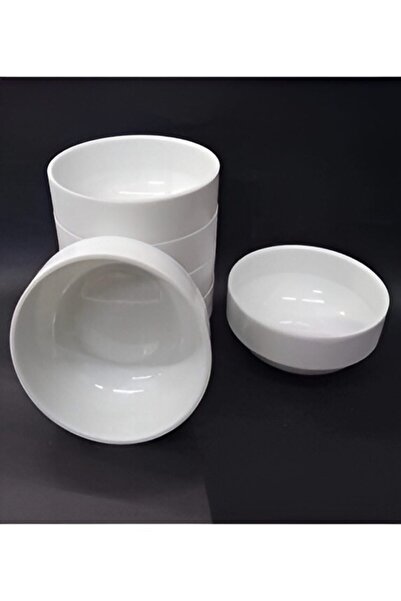 Metler 6 Adet Beyaz Melamin Çorba Kasesi 12x5cm Derin Tas Hesaplı Yoğurt Hoşa...