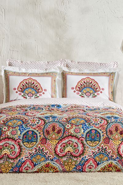 Karaca Home Set cuvertură dublu Admira 100% bumbac Somon