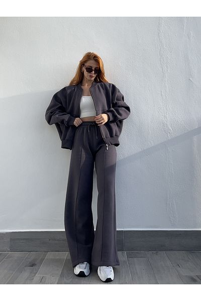 AYTEN AVCI Σετ φόρμας Anthracite με Bomber Jacket