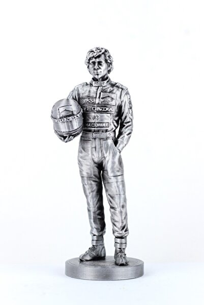 dream3d Ayrton Senna Büst / Figür - Formula 1 - 15cm