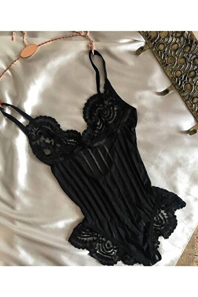 dedo Дантелен детайлен елегантен боди